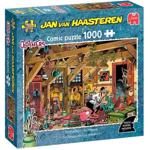Jumbo Jan Van Haasteren Oldtimer Der Junggeselle 1000 St (1000 pièces) pas cher