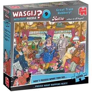 Jumbo Wasgij Retro Mystery 10 - Endlich Frühling! (1000 Teile) (1000 pièces) pas cher