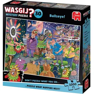 Comparateur de prix : Wasgij Mystery 30 - Schot in de roos! - Puzzel - 1000 stukjes