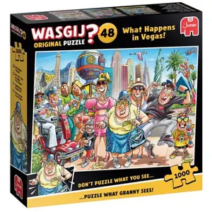 Comparateur de prix : Jumbo Original 48 What Happens in Vegas! (1000) (1000 pièces)
