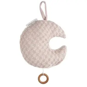 Baby's Only Muziekdoosje maan Happiness - Oud Roze - 18 cm pas cher