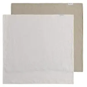 Baby's Only Hydrofiele doek Tender - Beige/Linen - 65x65 cm pas cher