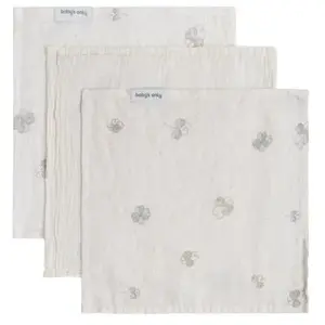 Baby's Only Monddoekje Tender - Linen/Clover - 30x30 cm pas cher