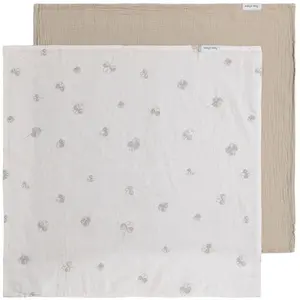Baby's Only Swaddle Tender - Beige/Clover - 115x115 cm pas cher