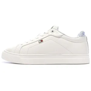 Baskets Blanches/Bleu Femme Tommy Hilfiger Sporty