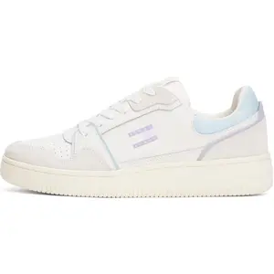 Tommy Hilfiger, Baskets, Tjw Retro Basket Sneaker, Blanc, (37) pas cher