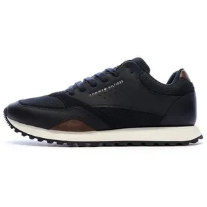 Tommy Hilfiger Baskets de course en cuir EVA Mix pour homme, Bleu ciel... pas cher