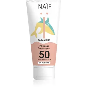 Naïf - Minerale Zonnebrand- SPF 50 - Parfumvrij - 100ml pas cher