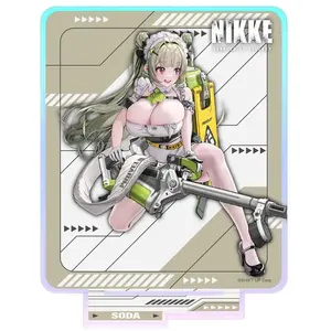 Goddess of Victory: Nikke - Figurine acrylique Crouching Series Soda Holographic 14 cm pas cher