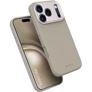 Decoded Silicone Backcover Apple iPhone 17 Pro Max Soft Taupe (Apple iPhone 17 Pro Max), Coque pour téléphone portable, Marron pas cher