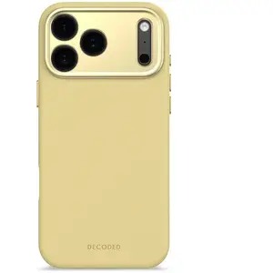 Decoded Silicone Backcover Apple iPhone 17 Pro Max Yuma Yellow (Apple ... pas cher