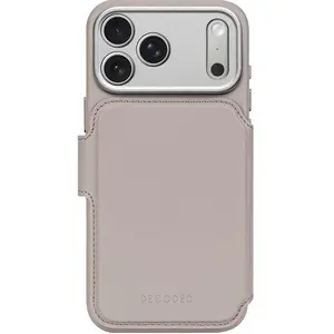 Decoded Leather Detachable Wallet Apple iPhone 17 Pro Navy Shadow (App... pas cher