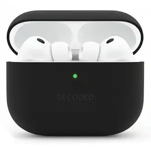 Decoded Silicone Case Apple Airpods Pro 3 Black (Couvercle de l'étui d... pas cher