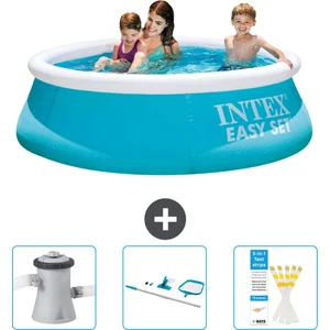 Intex Rond Opblaasbaar Easy Set Zwembad - 183 x 51 cm - Blauw - Inclus...