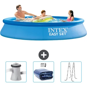 Intex Rond Opblaasbaar Easy Set Zwembad - 305 x 61 cm - Blauw - Inclus...