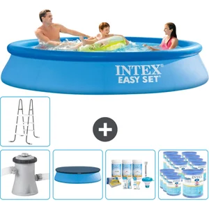 Intex Rond Opblaasbaar Easy Set Zwembad - 305 x 61 cm - Blauw - Inclus...