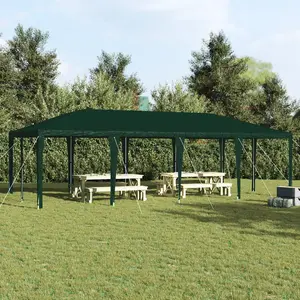 Comparateur de prix : vidaXL Tente de Fête Verte 8x4 m PE