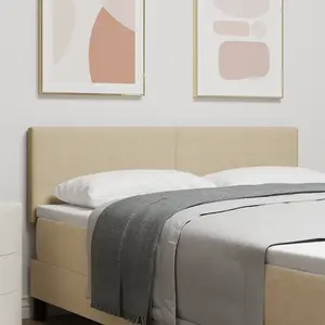vidaXL Tête de lit Gris Vert Clair 160 cm Tissu en velours côtelé pas cher