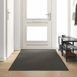 vidaXL Tapis d'entrée lavable anthracite 120x300 cmVendu parvidaxl-be