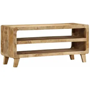 vidaXL - Tv-meubel - 105x46x32 - cm - massief - ruw - mangohout pas cher
