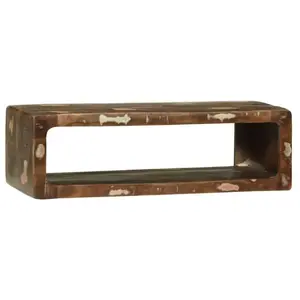 Comparateur de prix : vidaXL Meuble TV 80 x 30 x 25 cm Bois massif de récupération