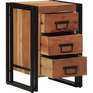 Comparateur de prix : vidaXL Table De Chevet Vidaxl 40x40x59 Cm En Bois D'acacia Massif