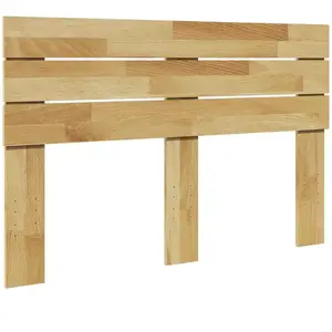 vidaXL Tête de lit 120 cm bois massif de chêne pas cher
