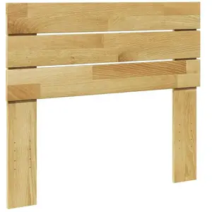 vidaXL Tête de lit 75 cm bois massif de chêne pas cher
