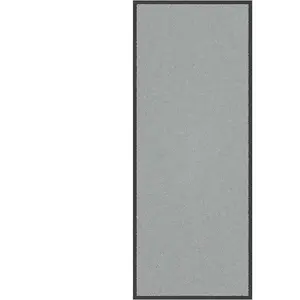 vidaXL Paillasson gris 60x150 cm pas cher
