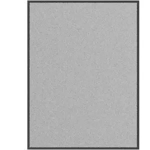 vidaXL Paillasson Gris 80x120 cm pas cher