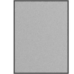 vidaXL Paillasson gris 90x120 cm pas cher