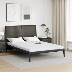 vidaXL Matelas Blanc 200 x 140 cm Tissu 100% polyester