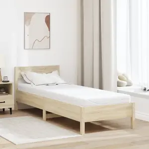 vidaXL Matelas Blanc 70 x 200 cm Tissu 100% polyester