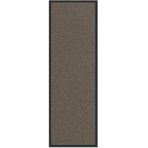 vidaXL Paillasson marron 60x180 cm pas cher