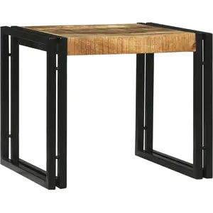 Comparateur de prix : vidaXL Vidaxl Ensemble De 2 Tables Basses En Bois Massif De Manguier