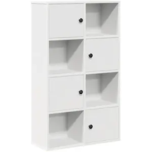 vidaXL Bibliothèque blanc 60x24x101,5 cm bois d'ingénierie