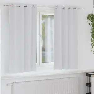 vidaXL Rideaux avec des rideaux 2 pcs Gris pâle 175 x 140 cm Polyester pas cher