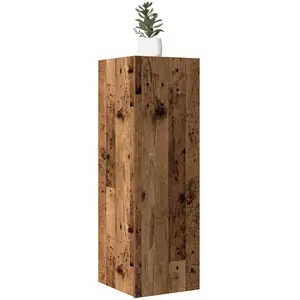 Comparateur de prix : vidaXL Meubles TV 2 pcs vieux bois 30,5x30x90 cm bois d'ingénierie