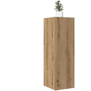 Comparateur de prix : vidaXL Meubles TV 2 pcs chêne artisanal 30,5x30x90cm bois d'ingénierie
