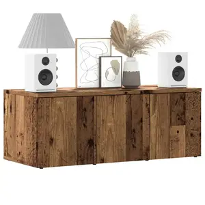 Comparateur de prix : vidaXL Meuble TV vieux bois 80x34x30 cm bois d'ingénierie