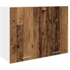 vidaXL Armoire suspendue vieux bois 80x31x60 cm bois d'ingénierie pas cher