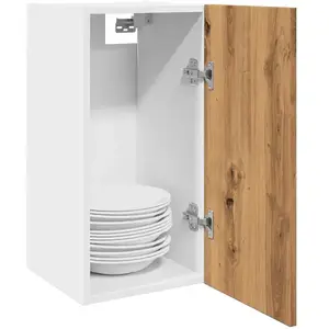 Comparateur de prix : vidaXL Armoire suspendue chêne artisanal 30x31x60 cm bois d'ingénierie