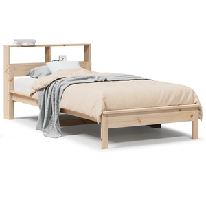 vidaXL Cadre de lit sans matelas 140x190 cm bois de pin massif pas cher