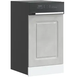 Comparateur de prix : vidaXL Panneau de lave-vaisselle Kalmar gris béton 45x1,5x67 cm