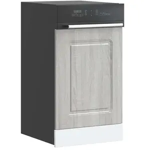 Comparateur de prix : vidaXL Panneau de lave-vaisselle Kalmar sonoma gris 45x1,5x67 cm