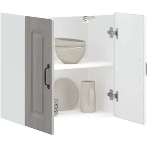 vidaXL Armoire murale de cuisine Kalmar sonoma gris bois d'ingénierie pas cher