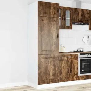 Comparateur de prix : vidaXL Armoire de cuisine Kalmar chêne fumé bois d'ingénierie