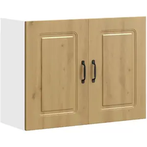 vidaXL Armoire murale cuisine Kalmar chêne artisanal bois d'ingénierie pas cher