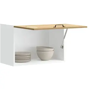 vidaXL Armoire murale cuisine Kalmar chêne artisanal bois d'ingénierie pas cher