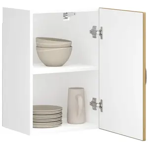 vidaXL Armoire murale cuisine Kalmar chêne artisanal bois d'ingénierie pas cher